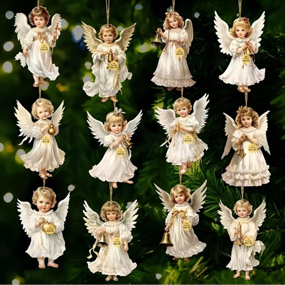 Other - SOLD Christmas Angel Ornaments Set